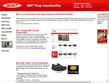 Tablet Screenshot of mbt-shop-aquabasilea.ch